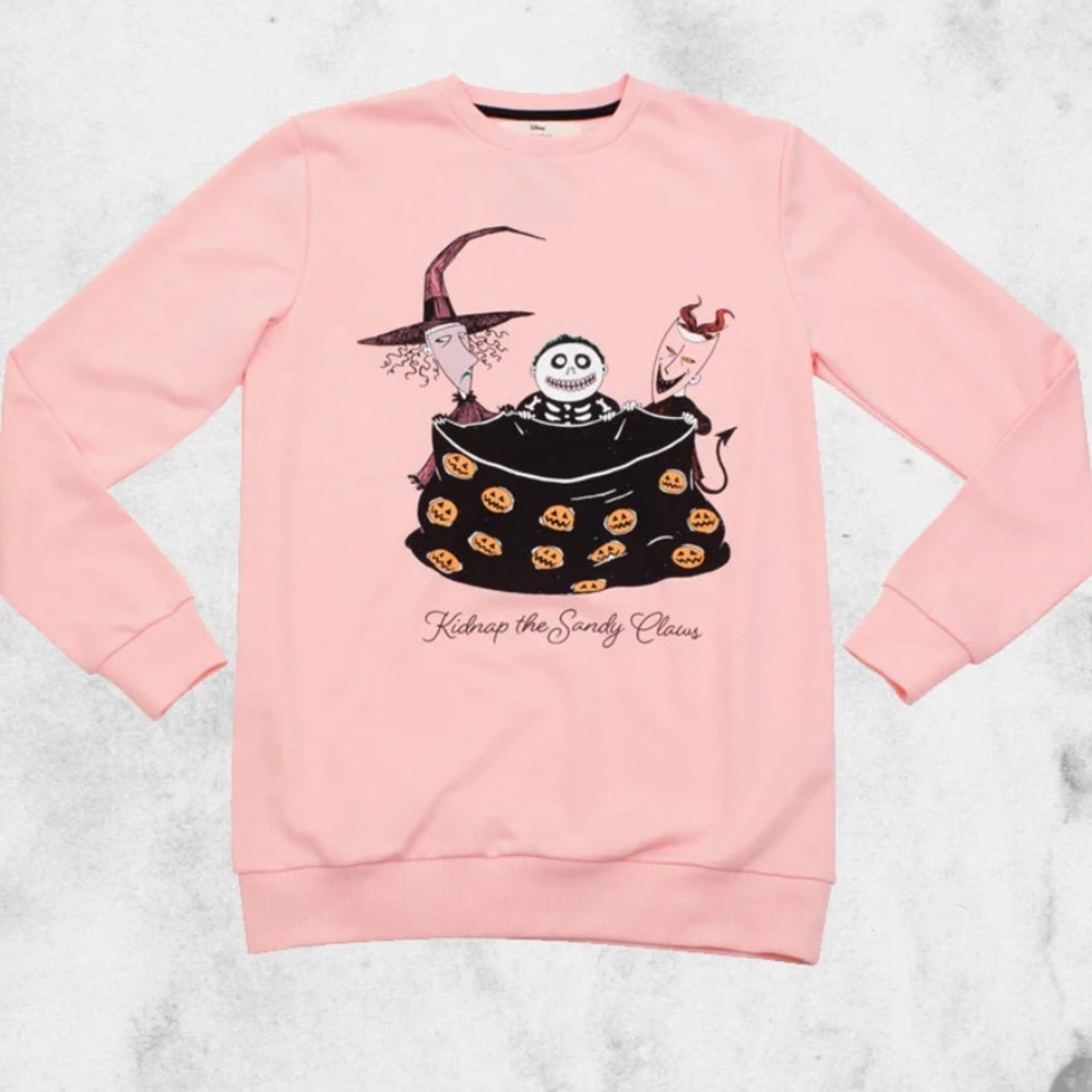 Cakeworthy | NIGHTMARE BEFORE CHRISTMAS KIDNAP THE SANDY KLAWS PULLOVER